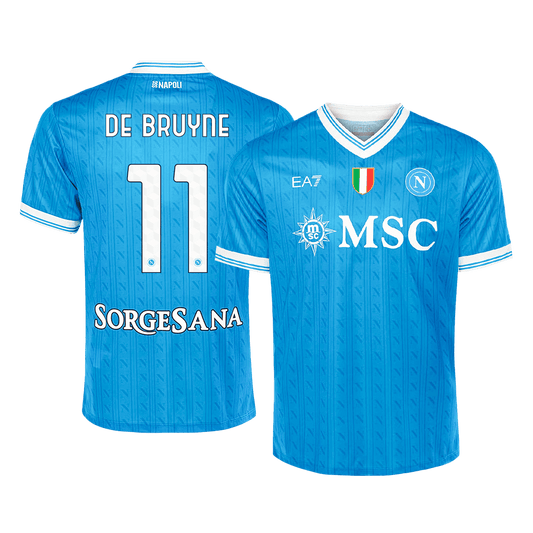 Napoli Trikot Heim 2025/26 DE BRUYNE #11