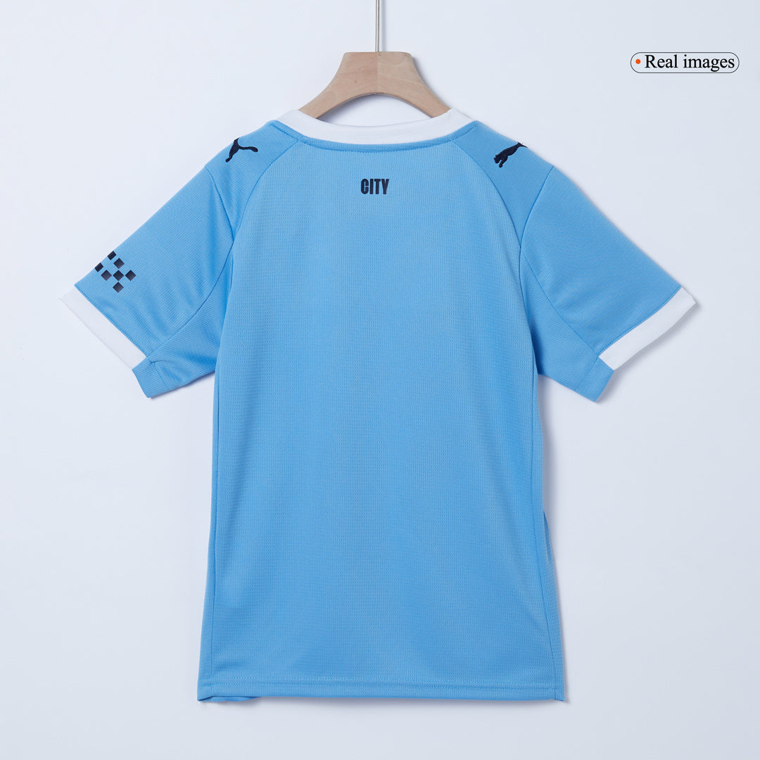 Manchester City Kinder Trikot Komplett-Set Heim 2025/26