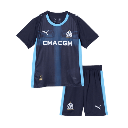 Marseille Kinder Trikot Set Auswärts 2025/26