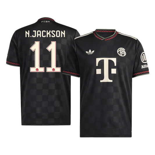 Bayern Munich Trikot Drittes Auswärts 2025/26 N.JACKSON #11