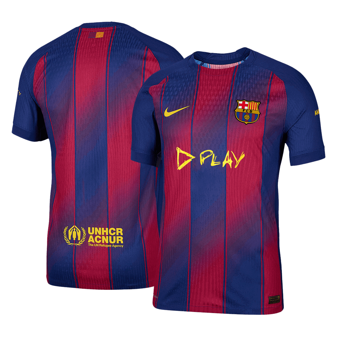 Barcelona Player Version Trikot Heim 2025/26 Slim Fit