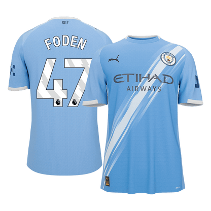 Manchester City Trikot Heim 2025/26 FODEN #47 [PREMIUM]