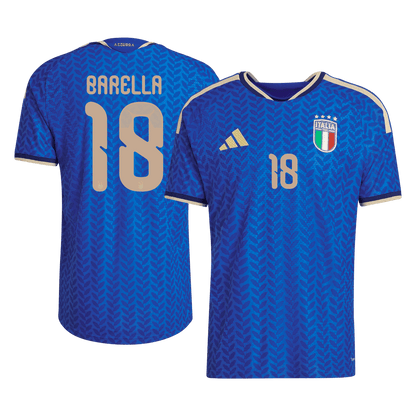 Italy World Cup Player Version Trikot Heim 2026 DARMIAN #13 Slim Fit