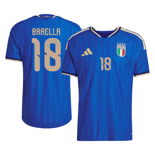 Italy World Cup Player Version Trikot Heim 2026 DARMIAN #13 Slim Fit