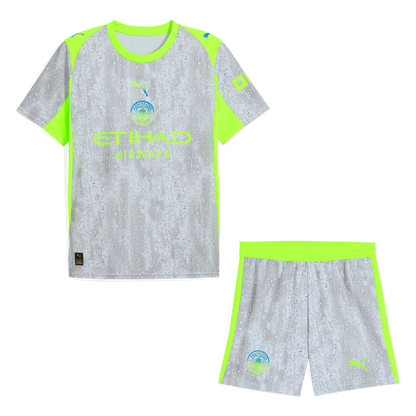 Manchester City Trikot Set Drittes Auswärts 2025/26