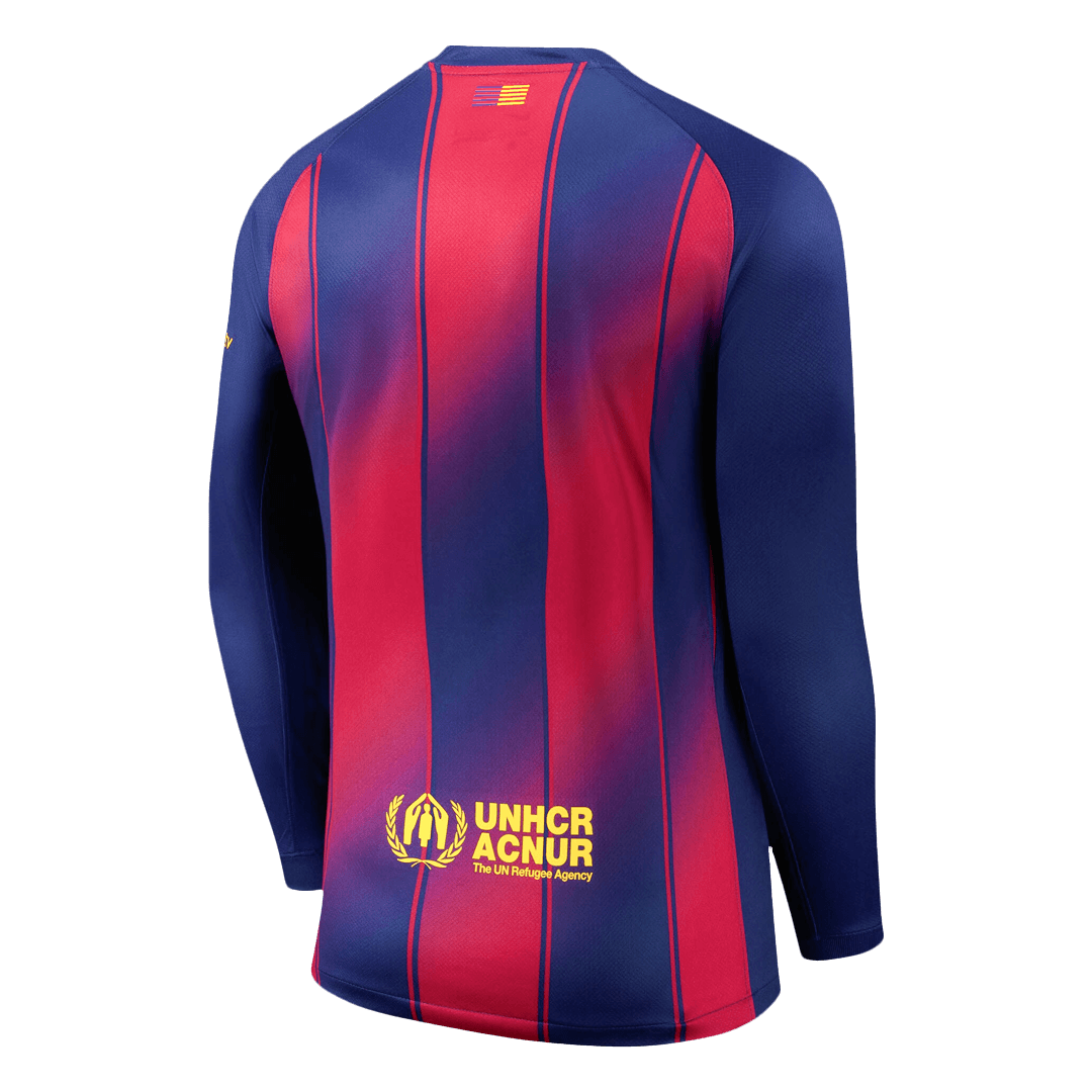 Barcelona Langarm Trikot Heim 2025/26