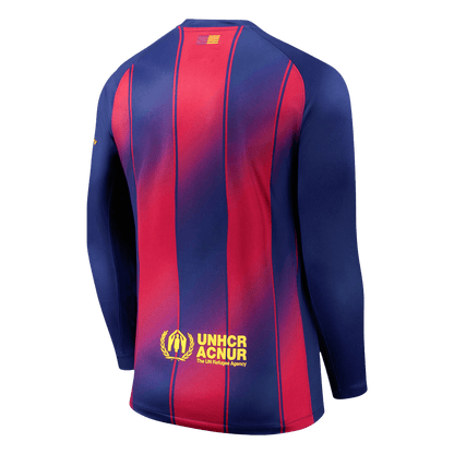 Barcelona Langarm Trikot Heim 2025/26