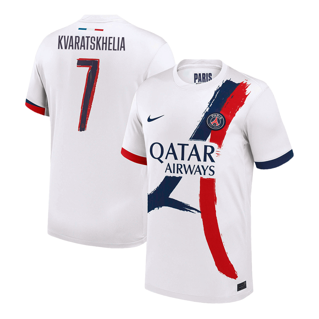 PSG Trikot Auswärts 2025/26 UCL KVARATSKHELIA #7