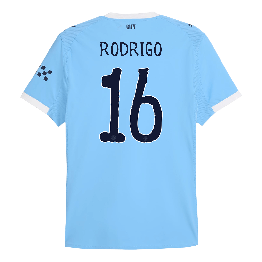 Manchester City World Cup Player Version Trikot Heim 2025/26 RODRIGO #16 Slim Fit