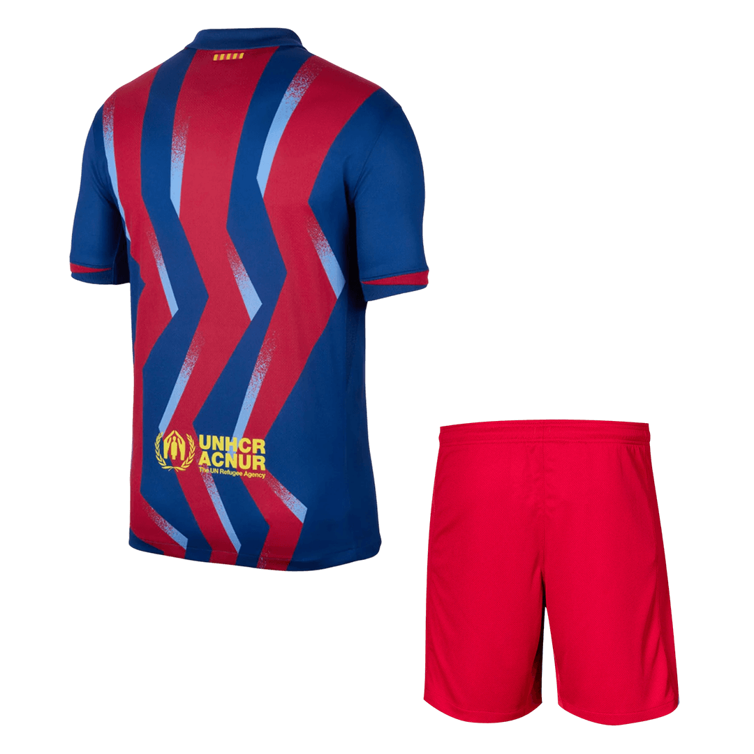 Barcelona Trikot Set Viertes Auswärts 2025/26