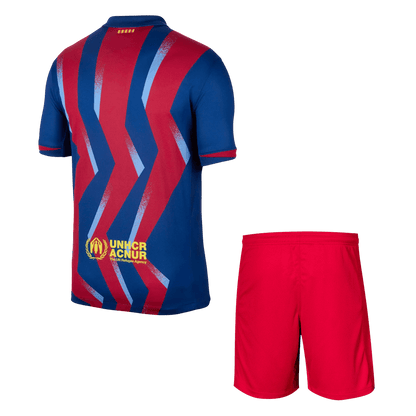 Barcelona Trikot Set Viertes Auswärts 2025/26