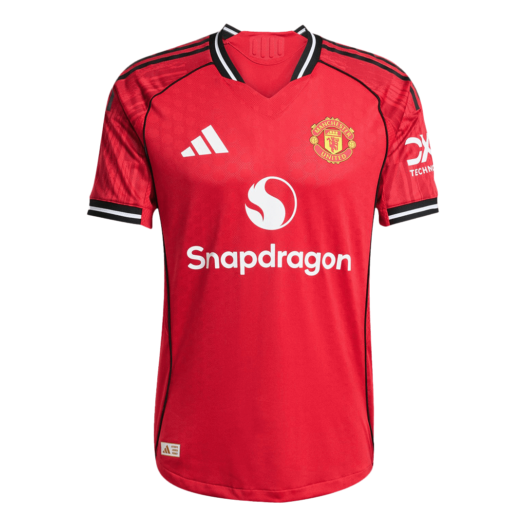 ManU Player Version Trikot Heim 2025/26 Slim Fit
