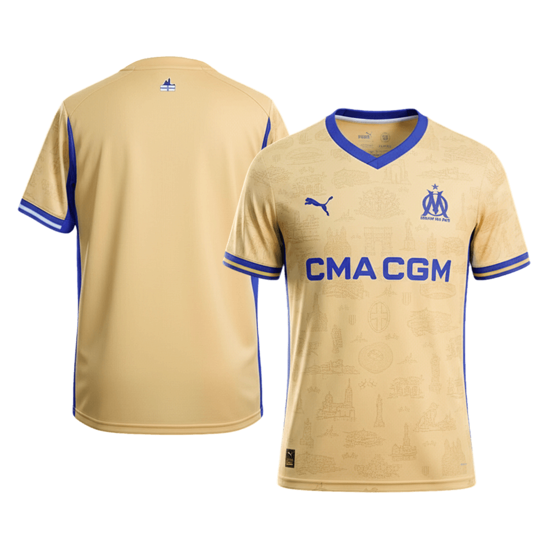 Marseille Trikot Viertes Auswärts 2025/26