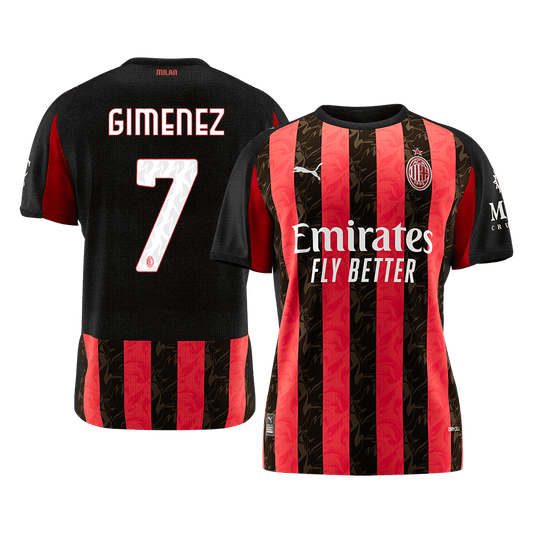 AC Milan Trikot Heim 2025/26 GIMENEZ #7 [PREMIUM]