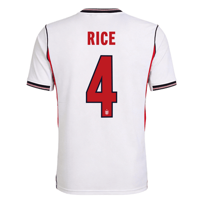 England World Cup Trikot Heim 2026 RICE #4