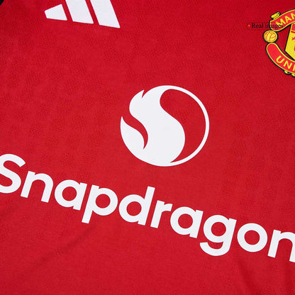 ManU Player Version Trikot Heim 2025/26 Slim Fit