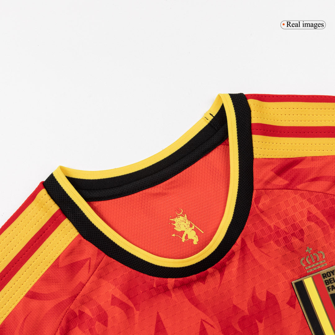 Belgium World Cup Player Version Trikot Heim 2026 DE BRUYNE #7 Slim Fit