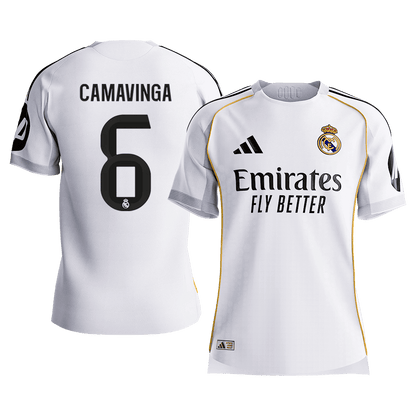Los Blancos Player Version Trikot Heim 2025/26 CAMAVINGA #6 Slim Fit [PREMIUM]