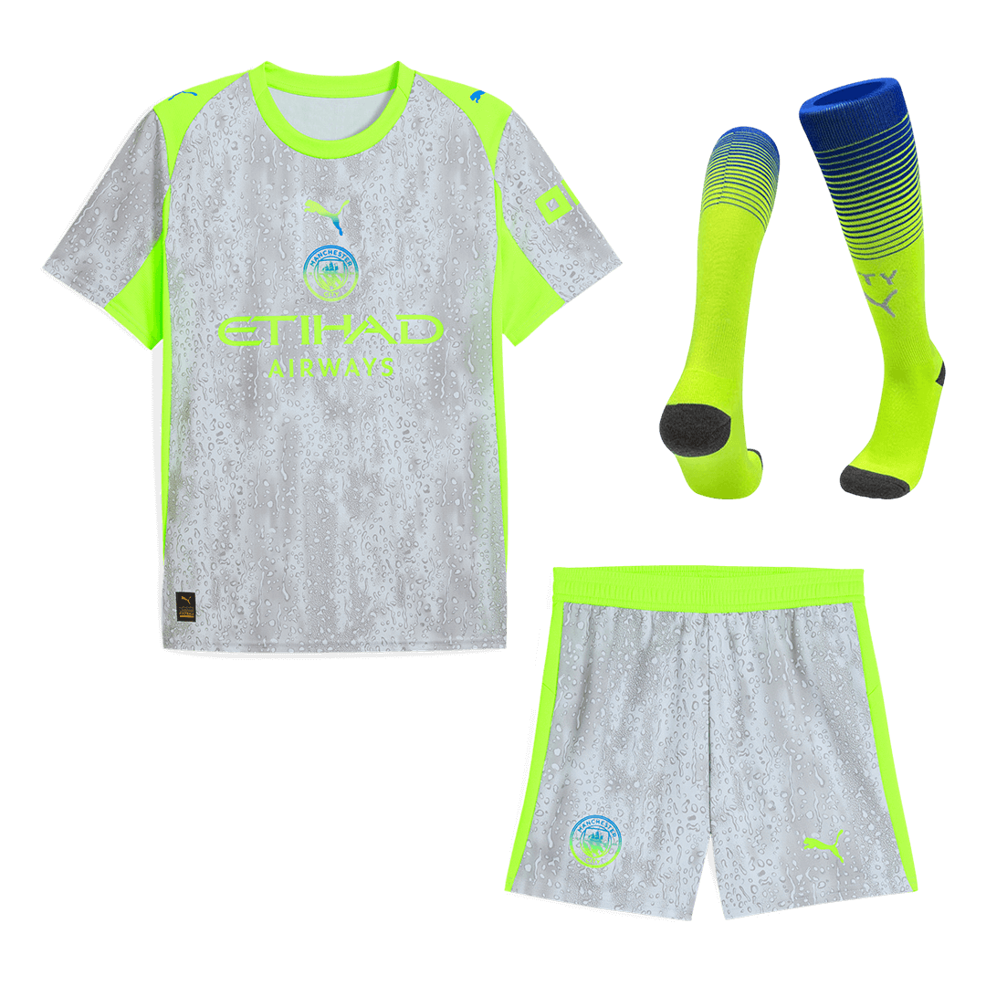 Manchester City Trikot Komplett-Set Drittes Auswärts 2025/26