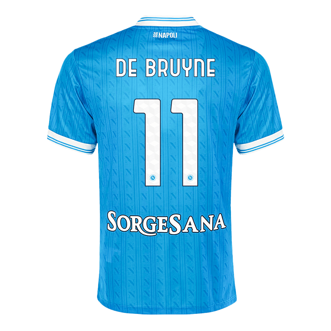 Napoli Trikot Heim 2025/26 DE BRUYNE #11