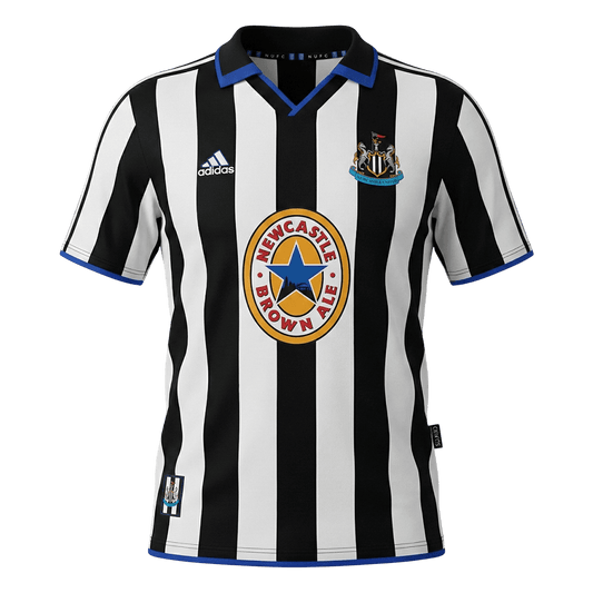 Newcastle United Retro Trikot Heim 1999/00