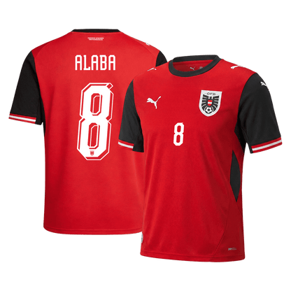 Austria World Cup Trikot Heim 2026 ALABA #8