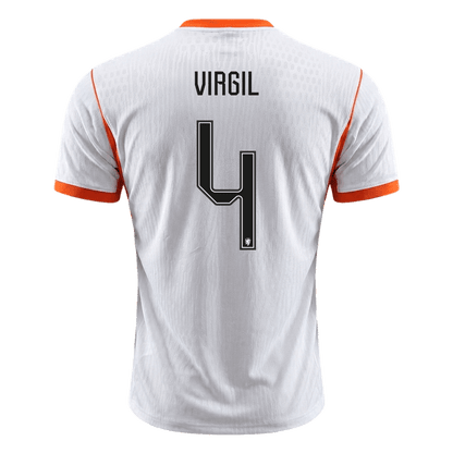 Netherlands World Cup Player Version Trikot Auswärts 2026 VIRGIL #4 Slim Fit