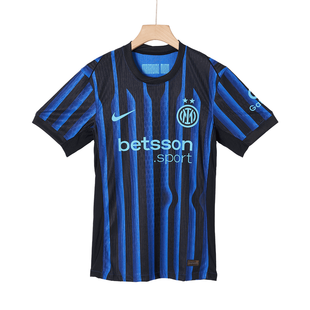 Inter Milan Player Version Trikot Heim 2025/26 PAVARD #28 Slim Fit