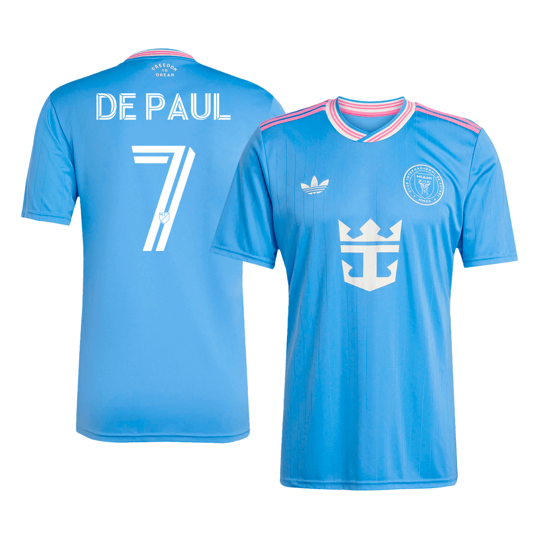 Inter Miami CF Trikot Drittes Auswärts 2025 DE PAUL #7