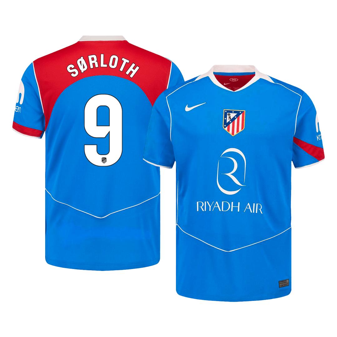 Atletico Madrid Trikot Drittes Auswärts 2025/26 SØRLOTH #9