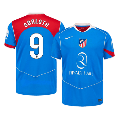 Atletico Madrid Trikot Drittes Auswärts 2025/26 SØRLOTH #9