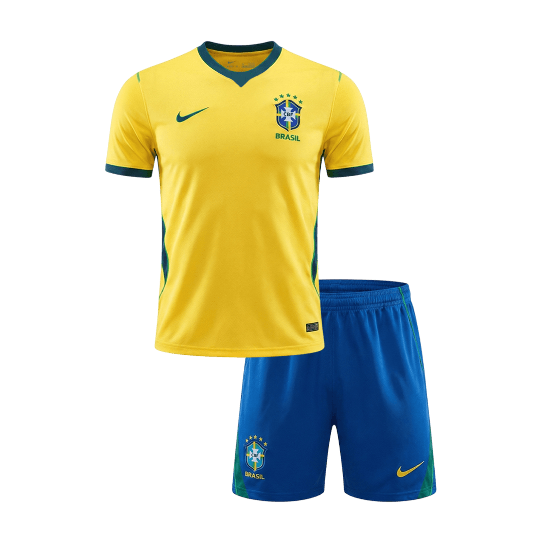Brazil World Cup Kinder Trikot Set Heim 2026