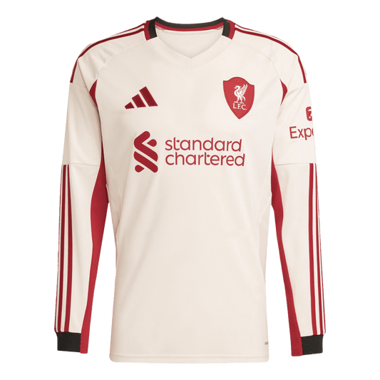 Liverpool Langarm Trikot Auswärts 2025/26