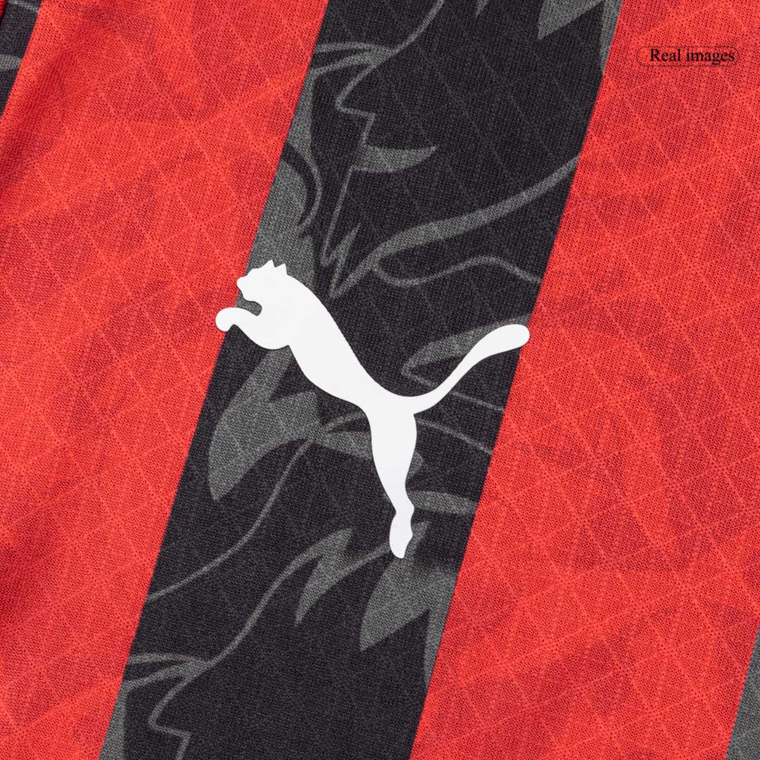 AC Milan Player Version Trikot Heim 2025/26 Slim Fit