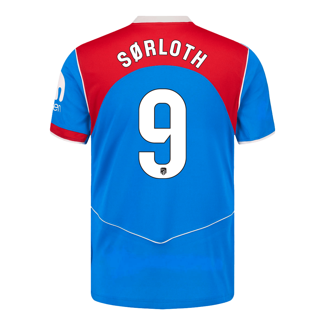 Atletico Madrid Trikot Drittes Auswärts 2025/26 SØRLOTH #9