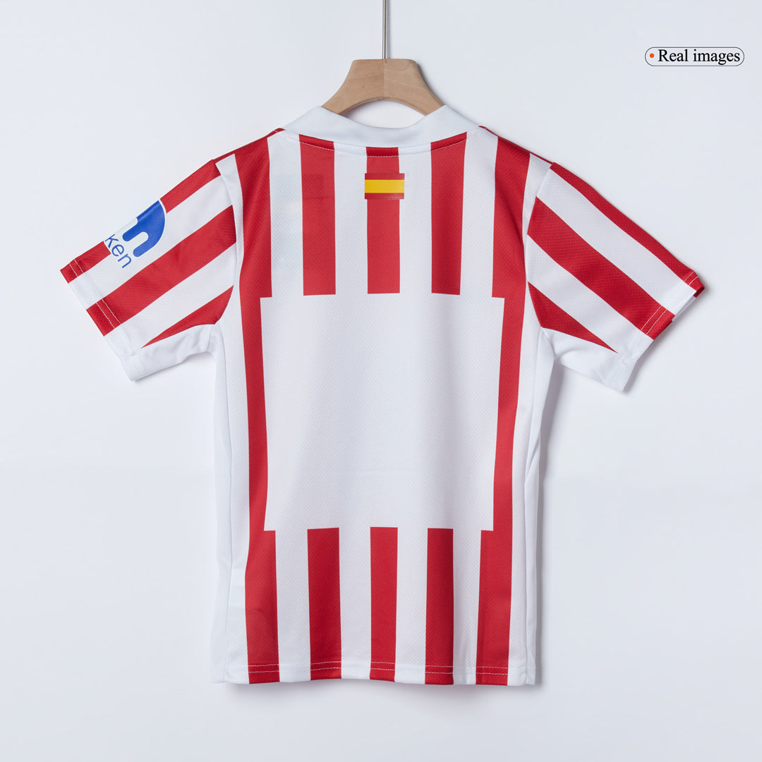 Atletico Madrid Kinder Trikot Set Heim 2025/26