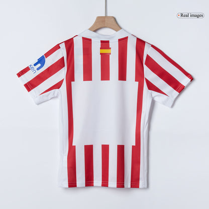 Atletico Madrid Kinder Trikot Komplett-Set Heim 2025/26