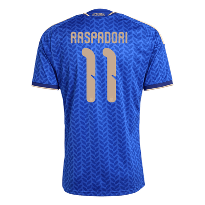 Italy World Cup Trikot Heim 2026 RASPADORI #11