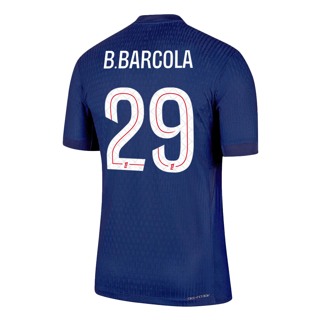 PSG Player Version Trikot Heim 2025/26 B.BARCOLA #29 Slim Fit