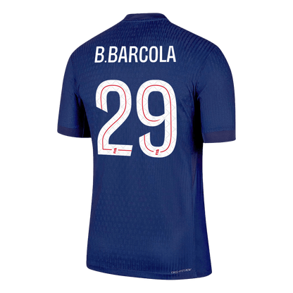 PSG Player Version Trikot Heim 2025/26 B.BARCOLA #29 Slim Fit