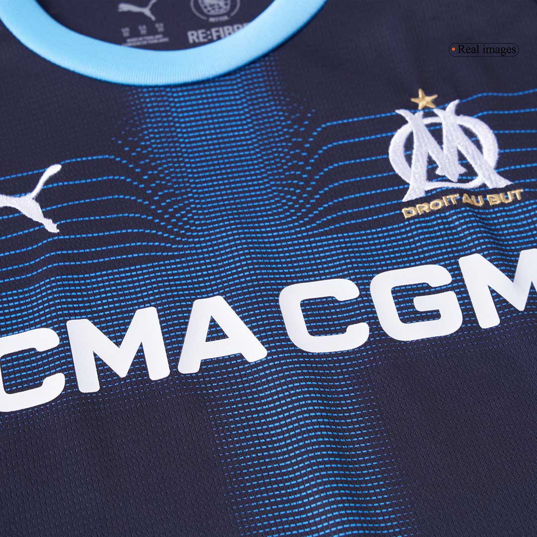Marseille Kinder Trikot Set Auswärts 2025/26