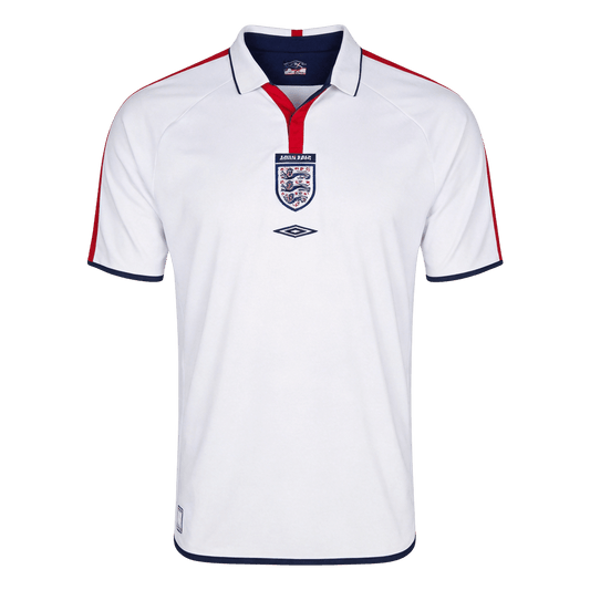 England Retro Trikot Heim 2004
