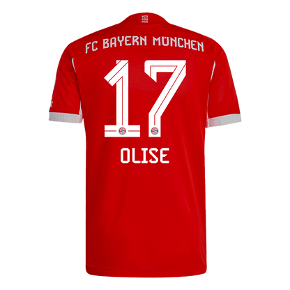 Bayern Munich Player Version Trikot Heim 2025/26 OLISE #17 Slim Fit