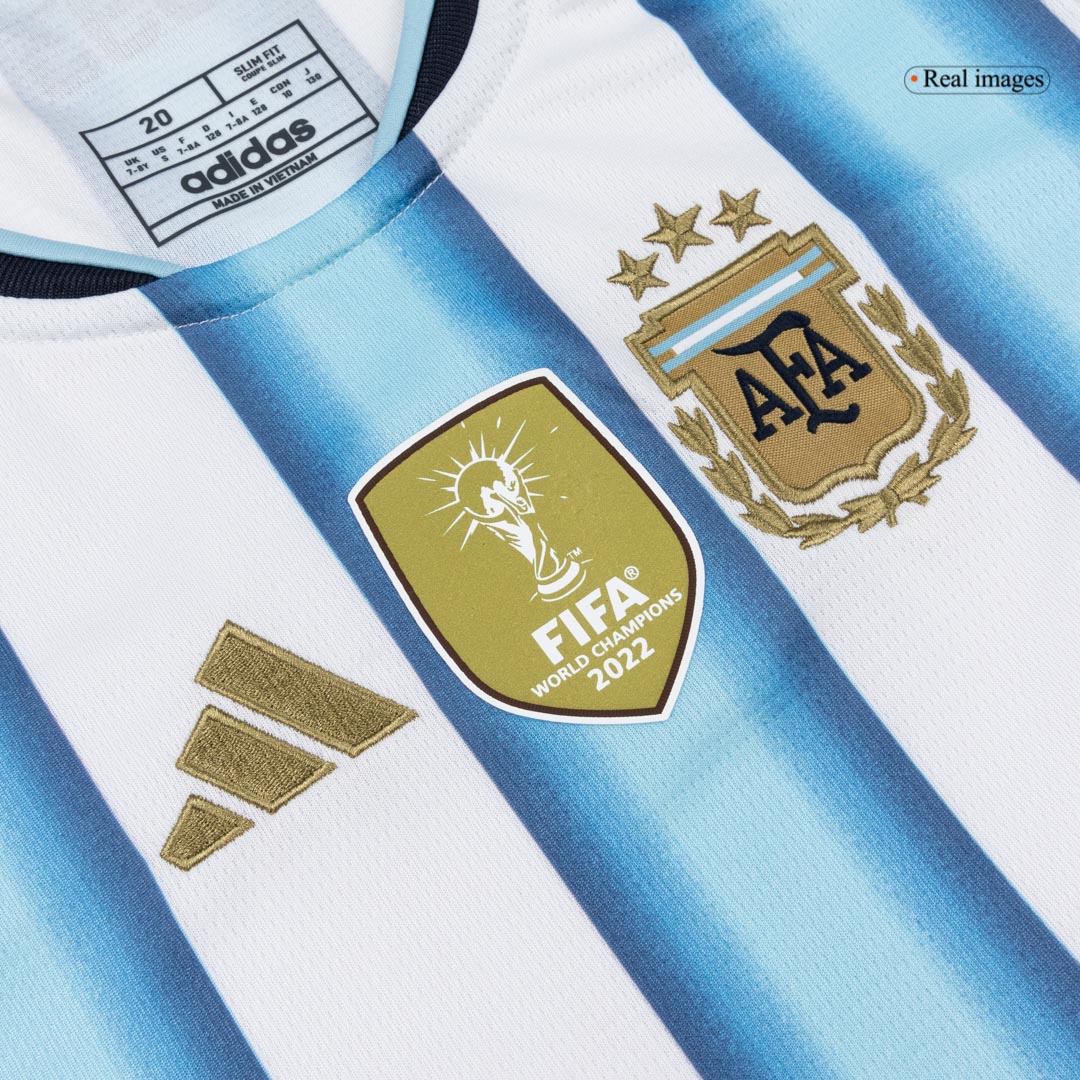 Argentina World Cup Kinder Trikot Set Heim 2026 J.ÁLVAREZ #9 [PREMIUM]