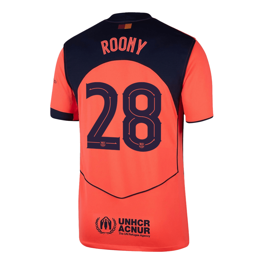 Barcelona Trikot Drittes Auswärts 2025/26 ROONY #28
