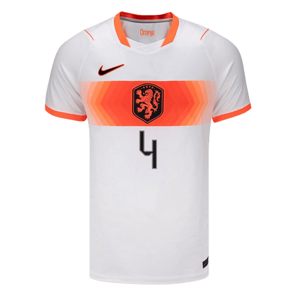 Netherlands World Cup Trikot Auswärts 2026 VIRGIL #4