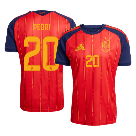 Spagna Maglia Home Coppa del Mondo 2026 PEDRI #20 [PREMIUM]