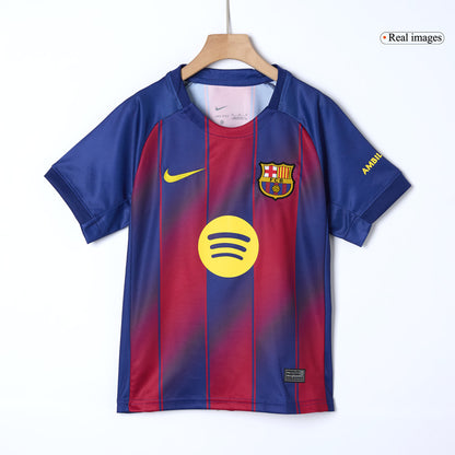 Barcelona Kinder Trikot Komplett-Set Heim 2025/26