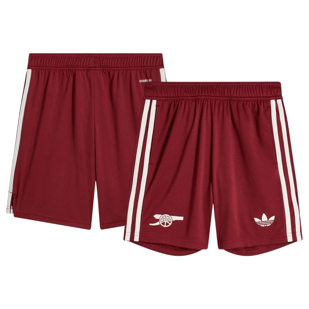 Die Gunners Fussball Shorts Drittes Auswärts 2025/26