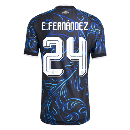 Argentina World Cup Player Version Trikot Auswärts 2026 E. FERNÁNDEZ #24 Slim Fit